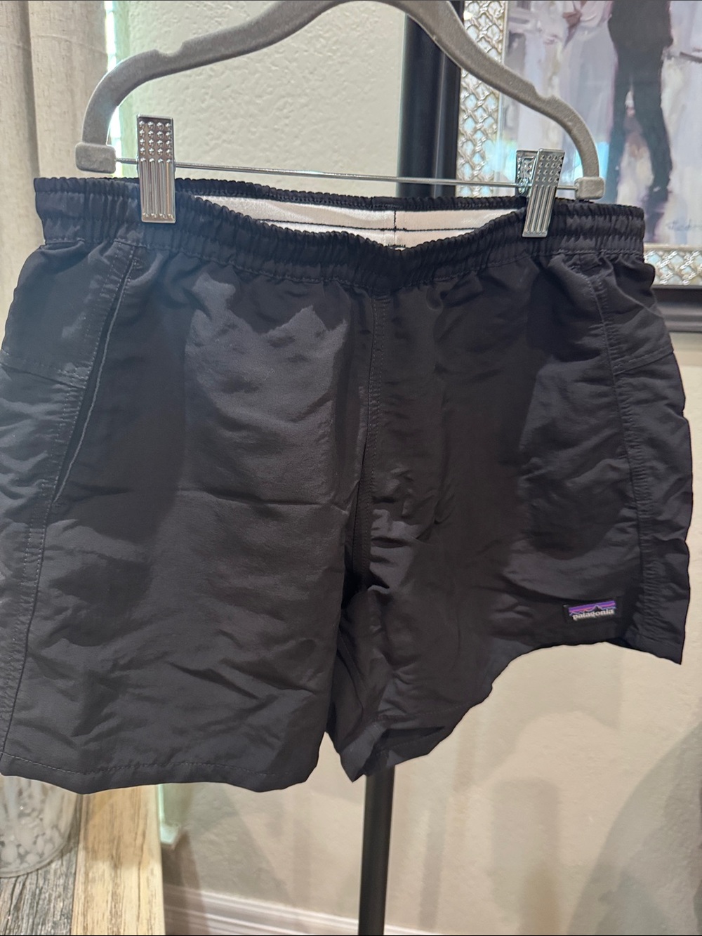 Patagonia Black Athletic Running Shorts
